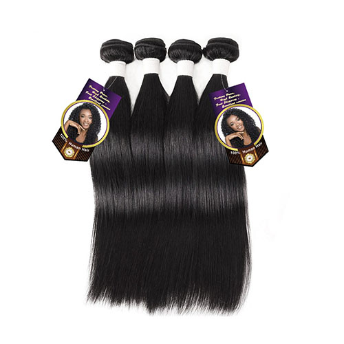 bewonderen Condenseren spreiding Peruaanse Steil Haar Bundels Natuurlijke Kleur Remy Haar Weave Bundels 100%  Human Hair Extensions 8-28 inch Kan kopen 1/3/4 stks,Virgin Brazilian Hair