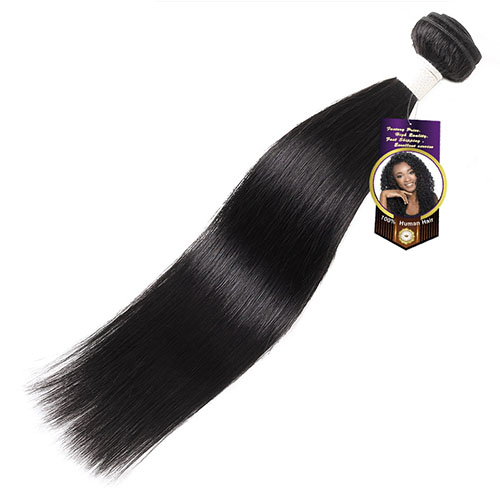 Peruaanse Steil Haar Bundels Natuurlijke Kleur Remy Haar Weave Bundels 100% Human Hair Extensions 8-28 inch Kan kopen 1/3/4 stks