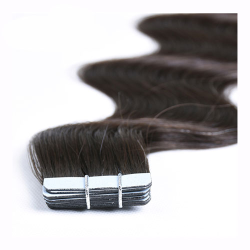 Body Wave Haar 2 # Tape In Haarverlenging Remy haar 5 Kleur Beschikbare 85 g/Set 18 Inch 100% Human Haarverlenging