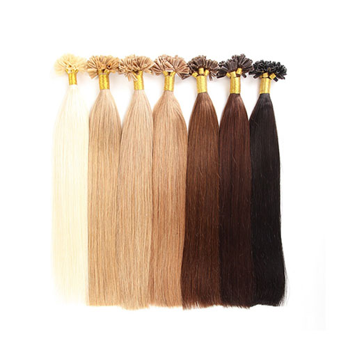 Haar 1 g/s Remy Pre Bonded Human Haarverlenging Rechte 16 "18" 20 "22" U Tip Keratine Haarverlenging Fusie Haar 50 stks
